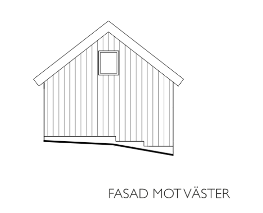 Felaktig fasadritning för nybyggnad.