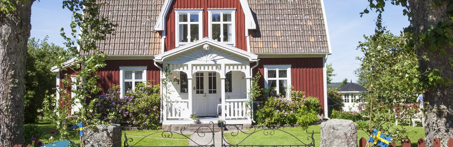Vackert gammalt hus